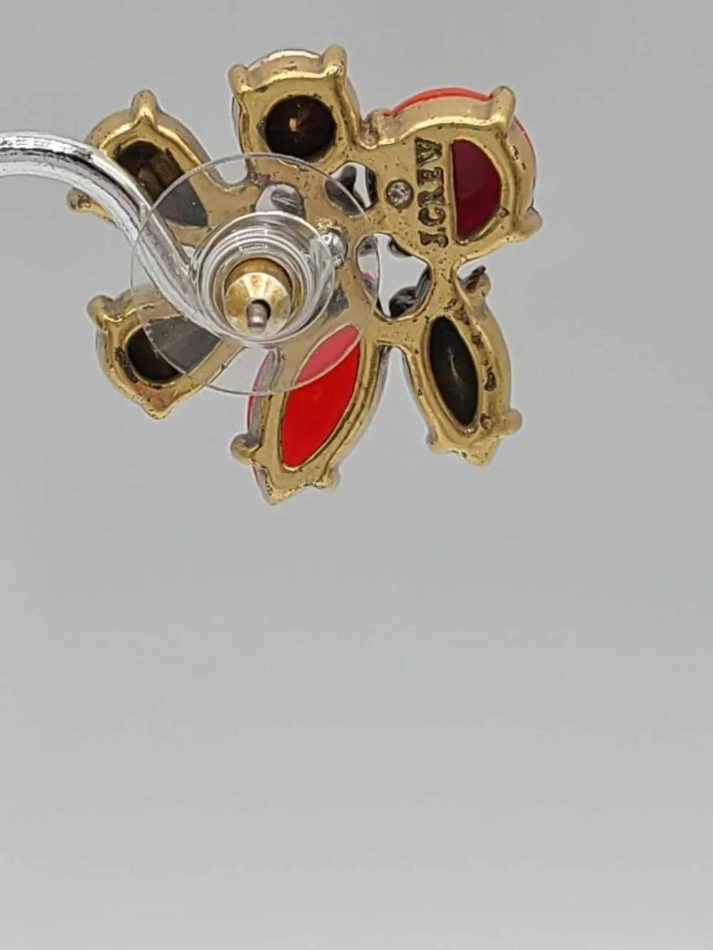 J. Crew Factory beautiful earrings red